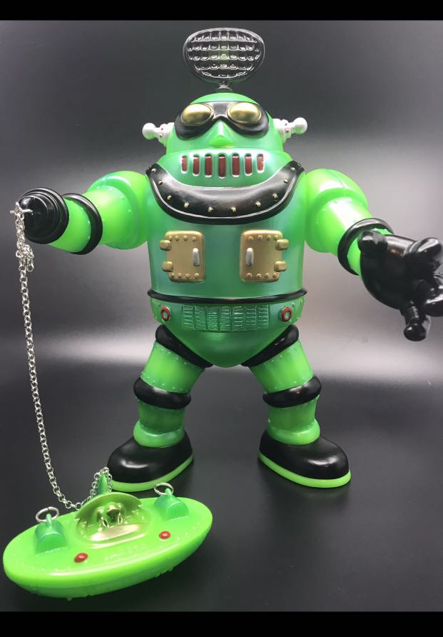 Sofubi SAMSON ROBOT 首度第一期色蘋果綠抽選10限定