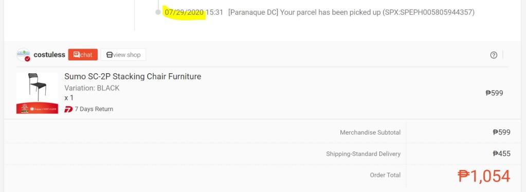 RUSH: Black Chair (Category: Chairs) located in Quezon City. Submitted by prongsiepoo (Listing ID 1027156723, Image 3). Description: Selling for half the price I paid. 2-3 months lang nagamit Slightly nego RFS: Decluttering Loc: San Isidro Heights, Cabuyao; Banlic, Cabuyao Pwede ideliver if malapit lang -- Sumo SC-2P Stacking Chair, elegant design, 1.2 mm thick chrome frame Base Type: Chromed Steel Base Capacity: 100kgs Mechanism Thickness: 1.3mm