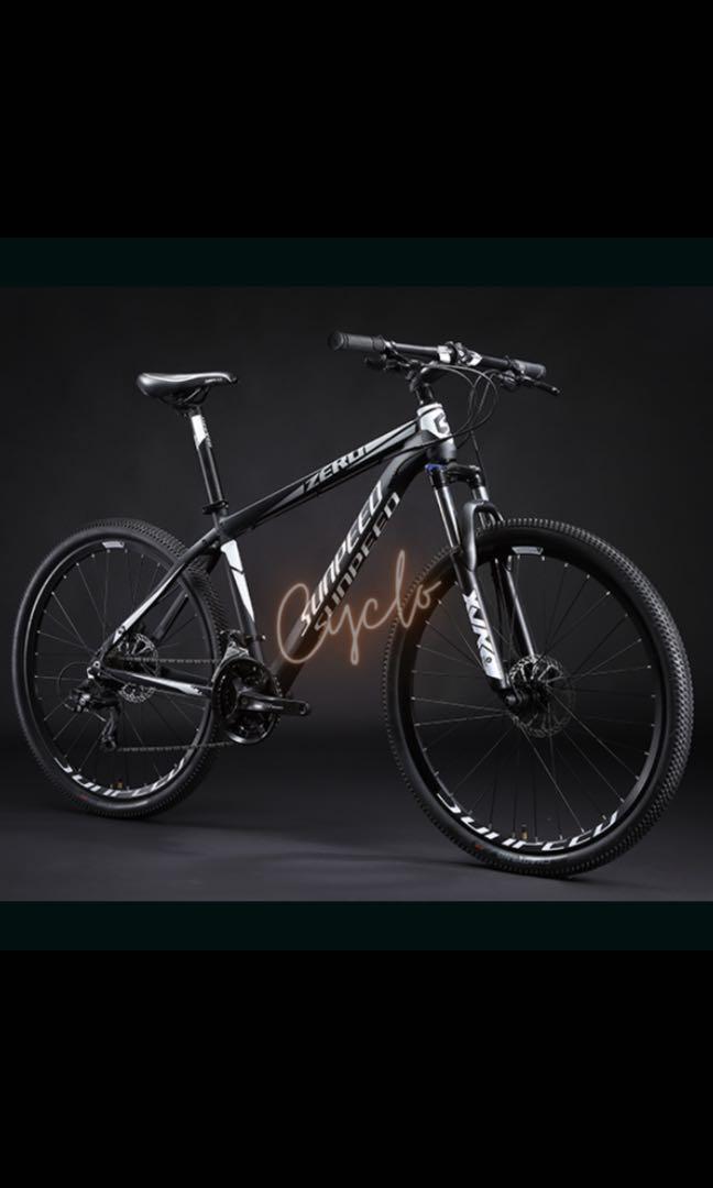 Sunspeed Zero (Category: Bicycles) located in Singapore. Submitted by cyclobikes (Listing ID 1027152046, Image 4). Description: Visit www.cyclobikessg.com for more details. Follow us on instagram @cyclo_sg! Sunspeed Zero Mountain Bike 🏅Limited Local Warranty 🎁FREE Installation ——————————————————————————- 🚴‍♂️27.5er 24 Speed Shimano Tourney Groupset - $450 🚴‍♂️29er 24 Speed Shimano Tourney Groupset - $450 ——————————————————————————- 🔥Sizes: S