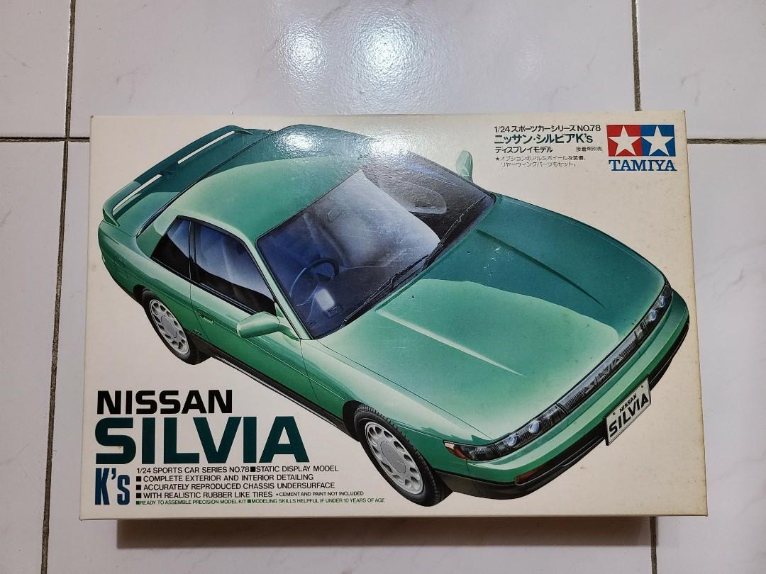 Tamiya 1 24 Nissan Silvia S13 興趣及遊戲 玩具 遊戲類 Carousell