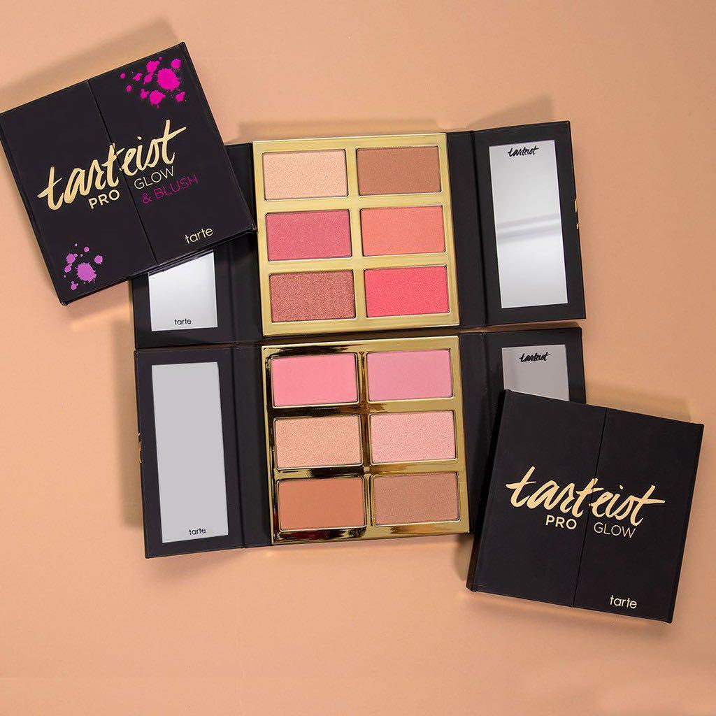 tarte glow and blush palette
