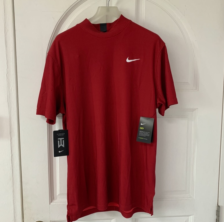 The Tiger Woods Mock Neck polo shirt by Nike Golf Women s Fashion