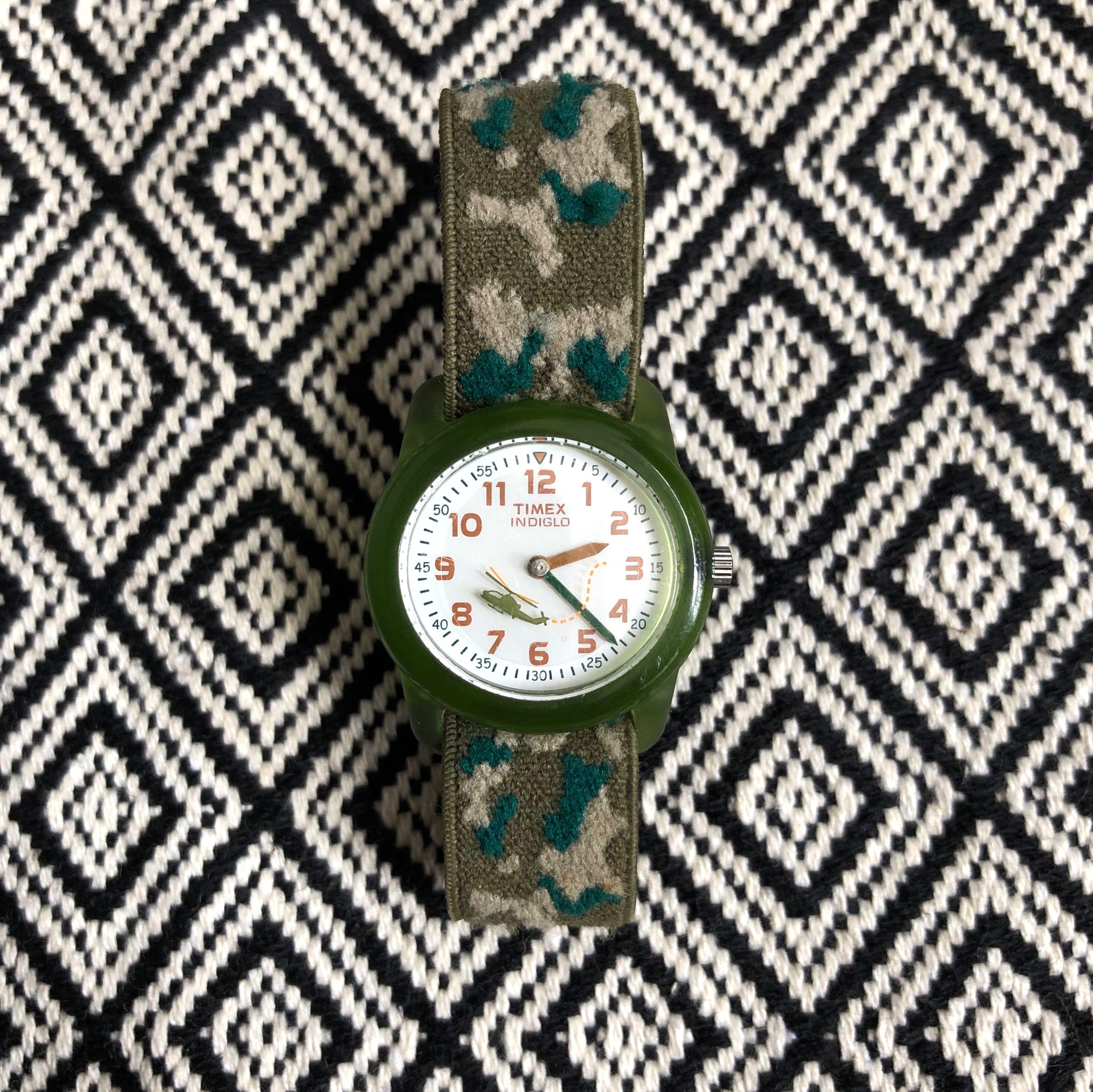 Timex discount indiglo strap