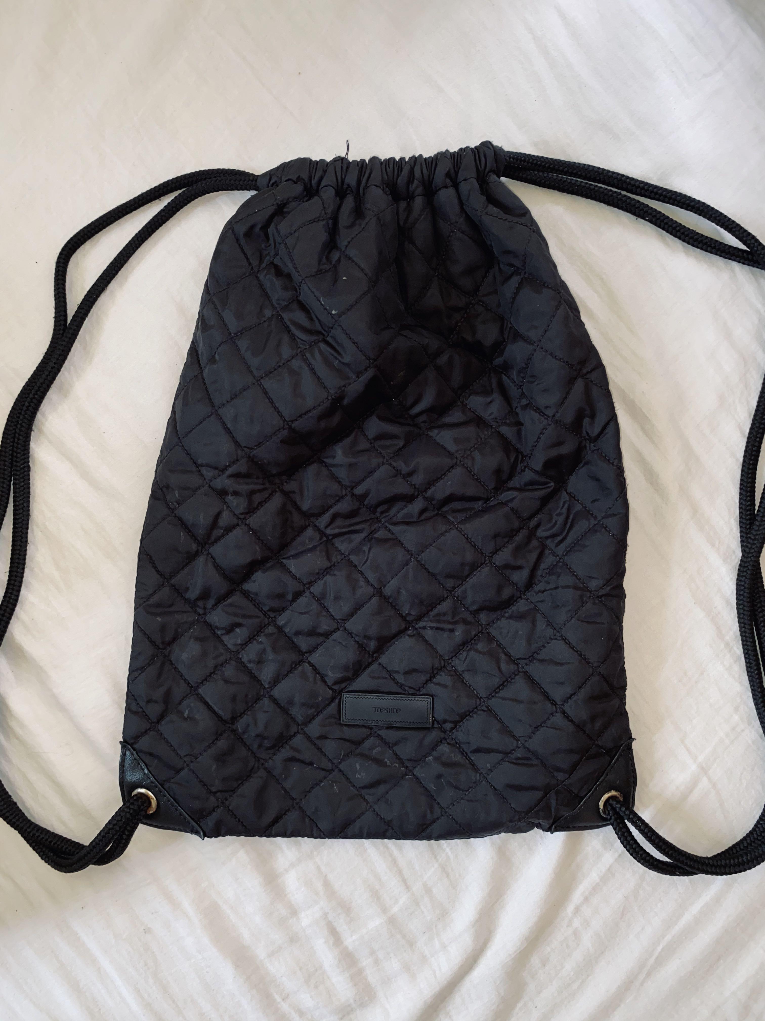topshop drawstring bag