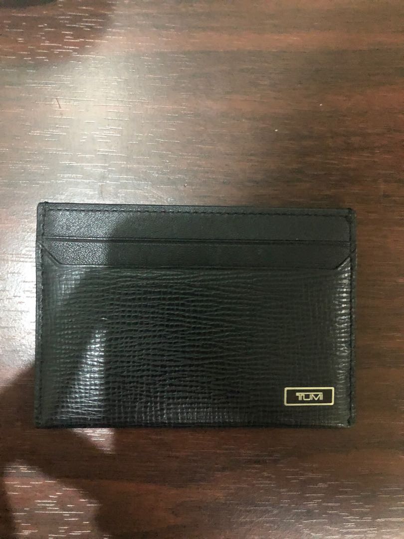 tumi monaco card case