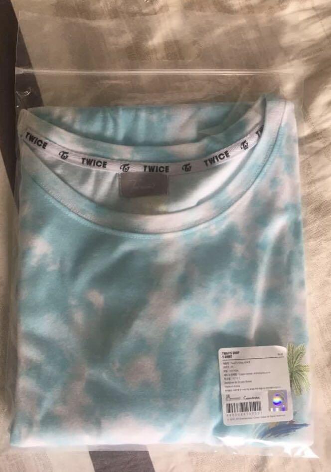 twice tie dye shirt