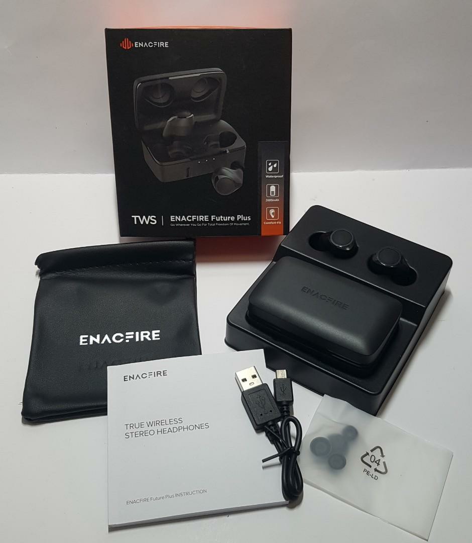 TWS Enacfire future plus Bluetooth 5.0 true wireless earbuds