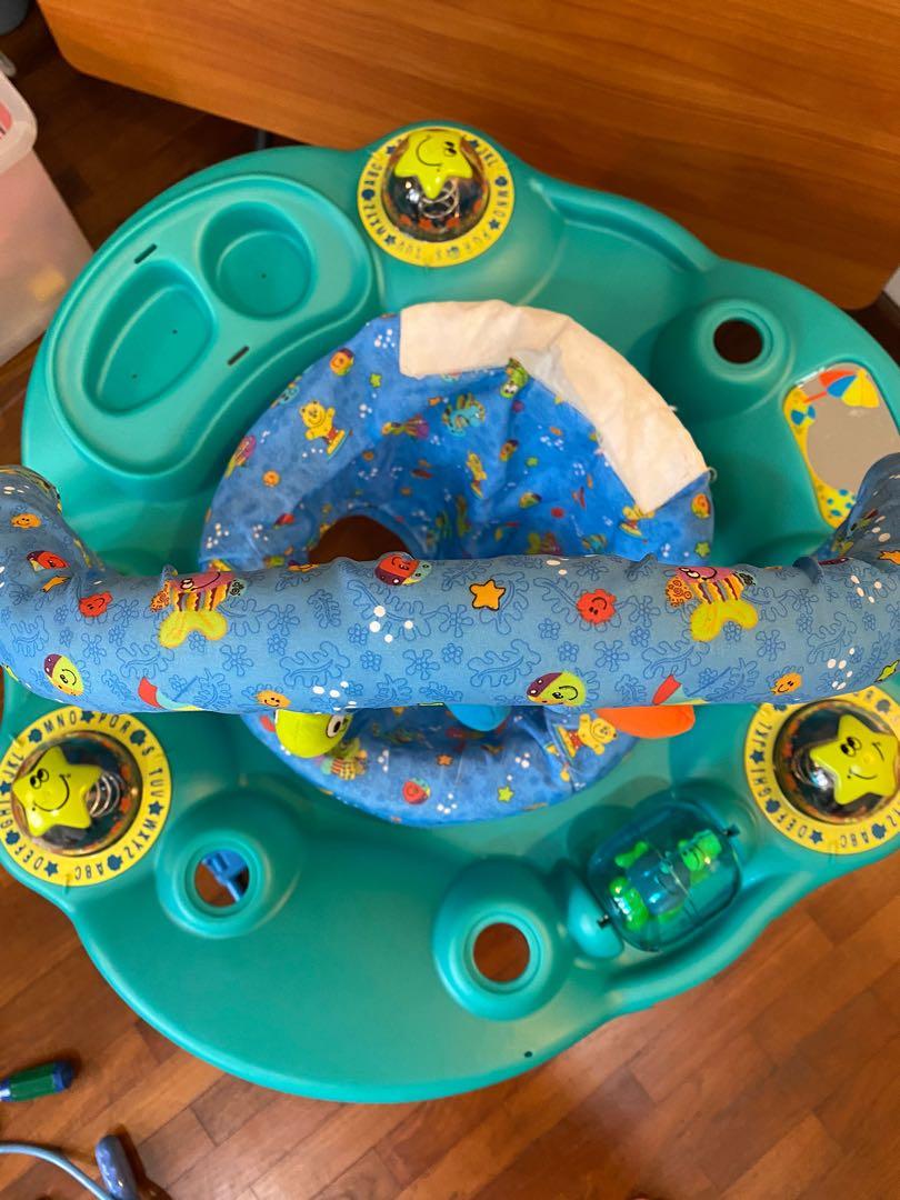 Used Evenflo Exersaucer Babies Kids Infant Playtime on Carousell