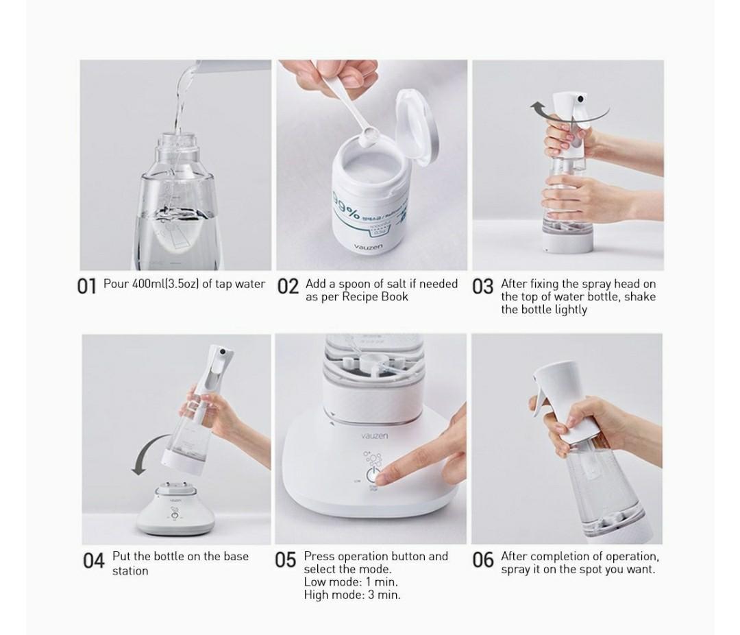 vauzen 電解水器（ペット用消毒水製造）