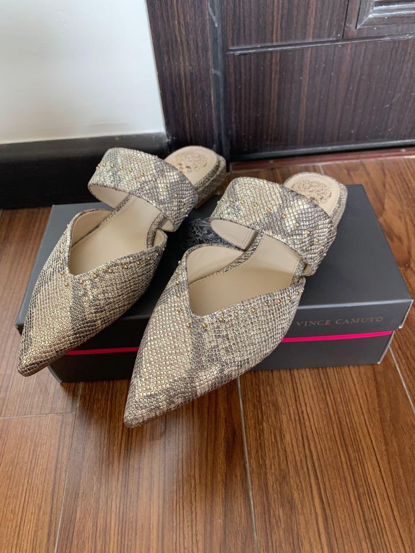 Vince camuto studded discount mules