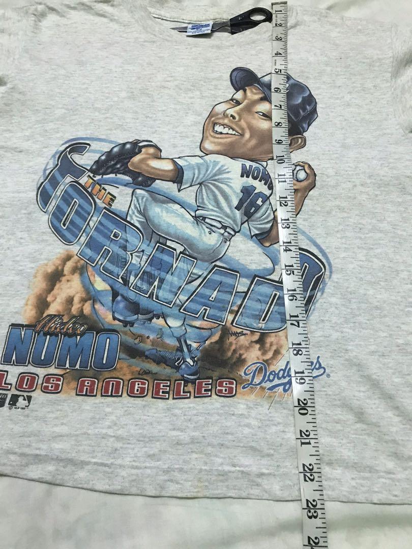 Vintage 1995 Los Angeles Dodgers Hideo Nomo Salem Sportswear T-Shirt Sz.XL  / Sole Food SF