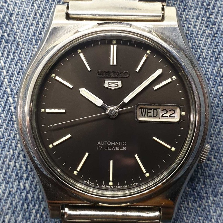 Vintage Seiko 5 7009-3171 17 Jewels Automatic Men's Women's Fashion, Watches & Accessories, Watches on Carousell
