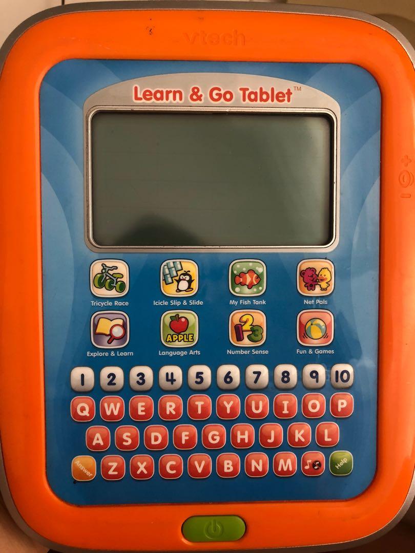 Vtech learn and go tablet clearance
