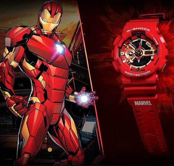 G shock best sale avengers edition