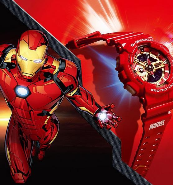 G shock clearance marvel iron man