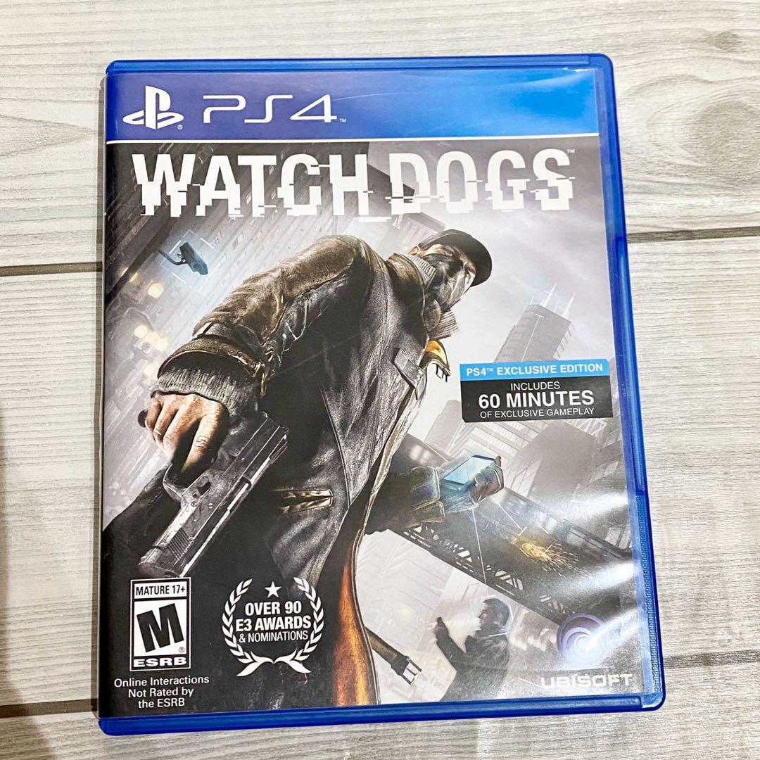 Watch Dogs Ps4 Game Not Mint Playstation Games Video Gaming Video Games On Carousell