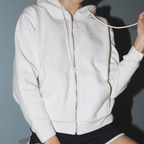 Carla hoodie white clearance