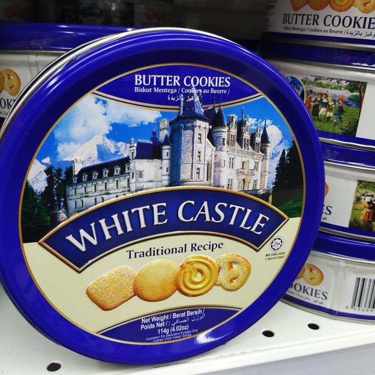 114g Metal Round Box 160gm Plastic Pack White Castle Butter Cookies Biskut Mentega Traditional Recipe 114gm Kjeldsens Danish British Butter Cookies Biscuit Food Drinks Baked Goods On Carousell