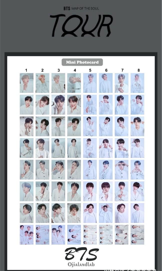 photo Bts Mots One Photocards Template wts bts mots mini photocard k wave on