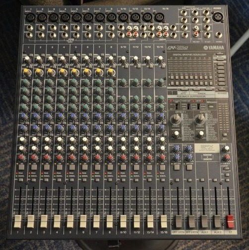 Yamaha EMX5016CF 16Channel Powered Mixer, Hobbies & Toys, Music & Media, Musical Instruments on