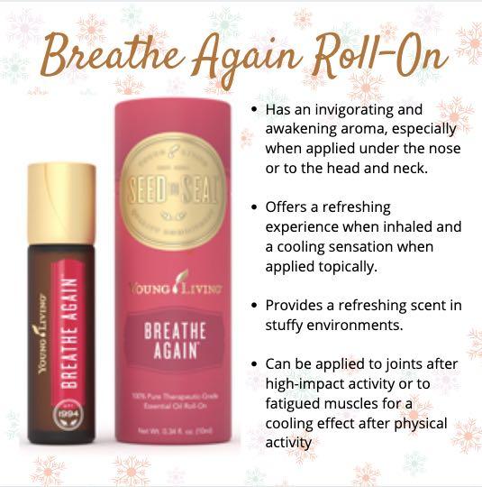 Young Living Breathe Again RollOn, Beauty & Personal Care, Face, Face