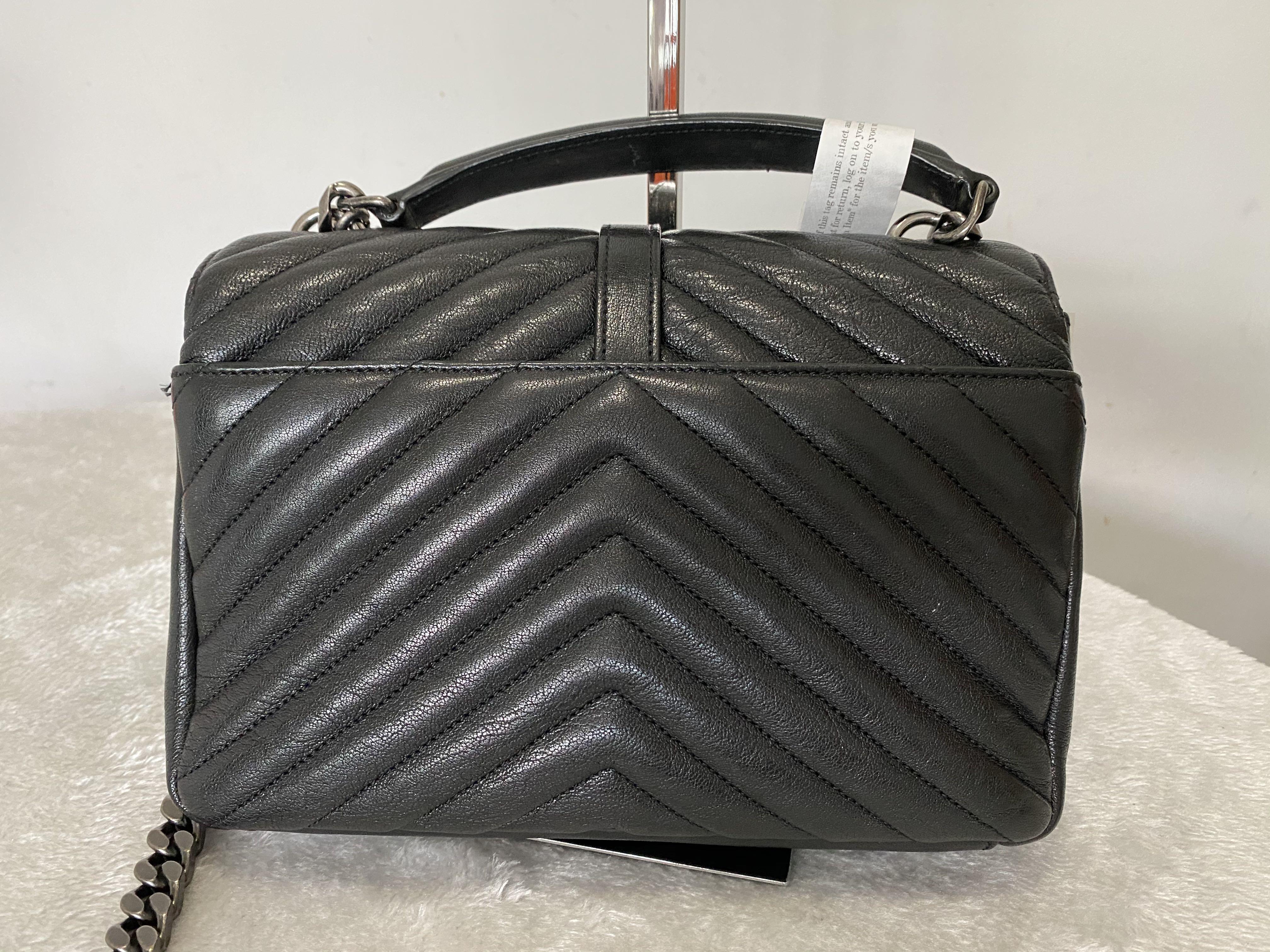 YSL College Bag Medium, Luxury, Bags & Wallets on Carousell