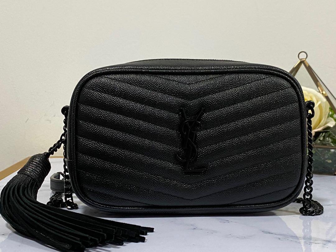 ysl camera bag black hardware