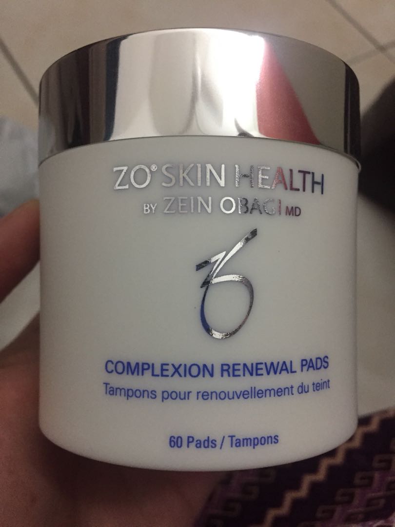 zo complexion renewal pads