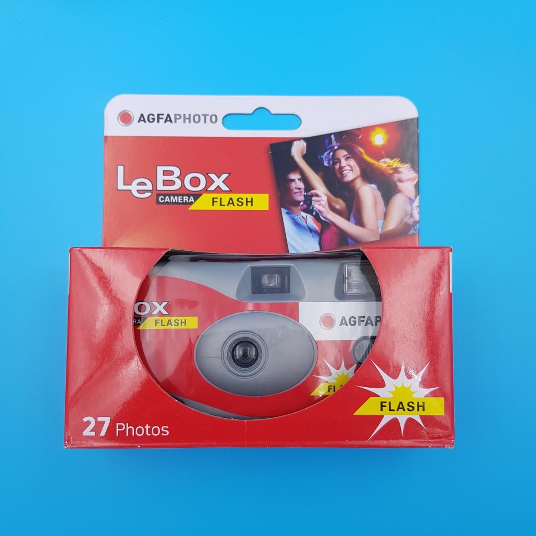 AGFAPHOTO LeBox 400 - 27 exp. FLASH Disposable Camera
