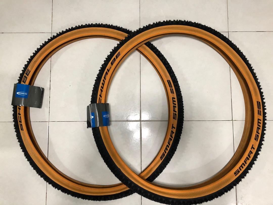 Schwalbe smart sam tan wall top