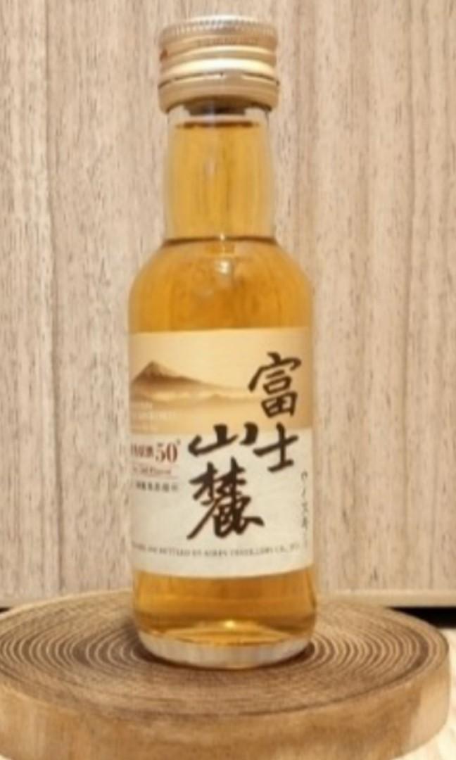 日本富士山麓50度原酒威士忌酒辦一支 嘢食 嘢飲 酒精類飲品 Carousell