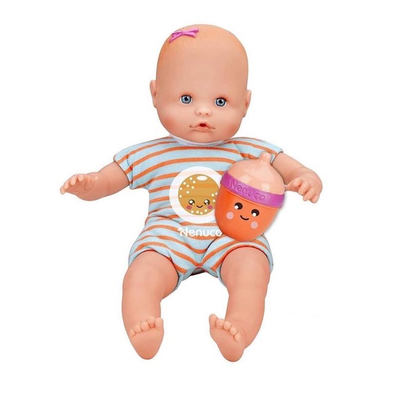7012087 NENUCO WITH RATTLE BOTTLE PLAY DOLL PINK ORANGE YELLOW Hobbies Toys Toys Games on Carousell