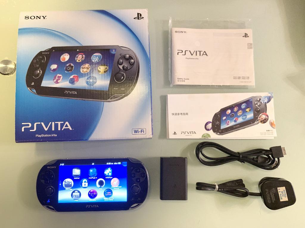 9成新PSV PS Vita 港版行貨PCH-1006 齊盒配件及說明書收藏一流已完美
