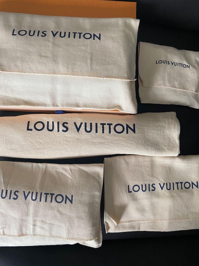 New Louis Vuitton Dust Bag Set of 3