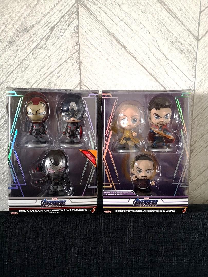 avengers bobble head set