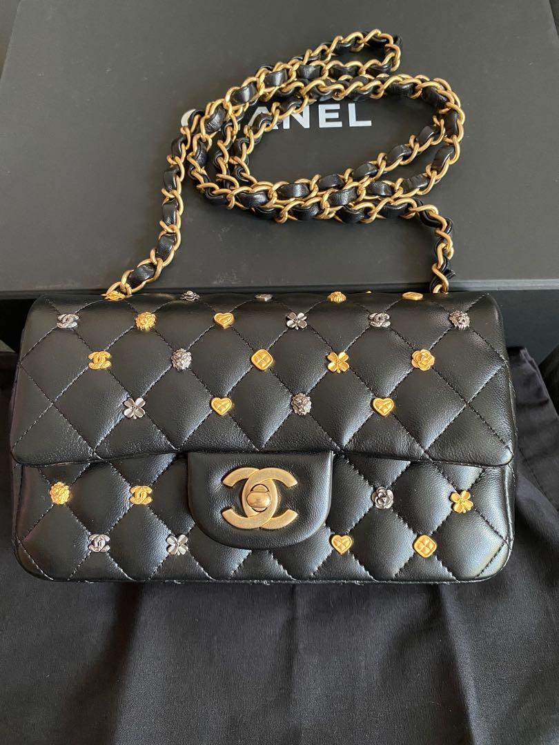 Chanel Double Flap Bag Small Silver - Limited Edition