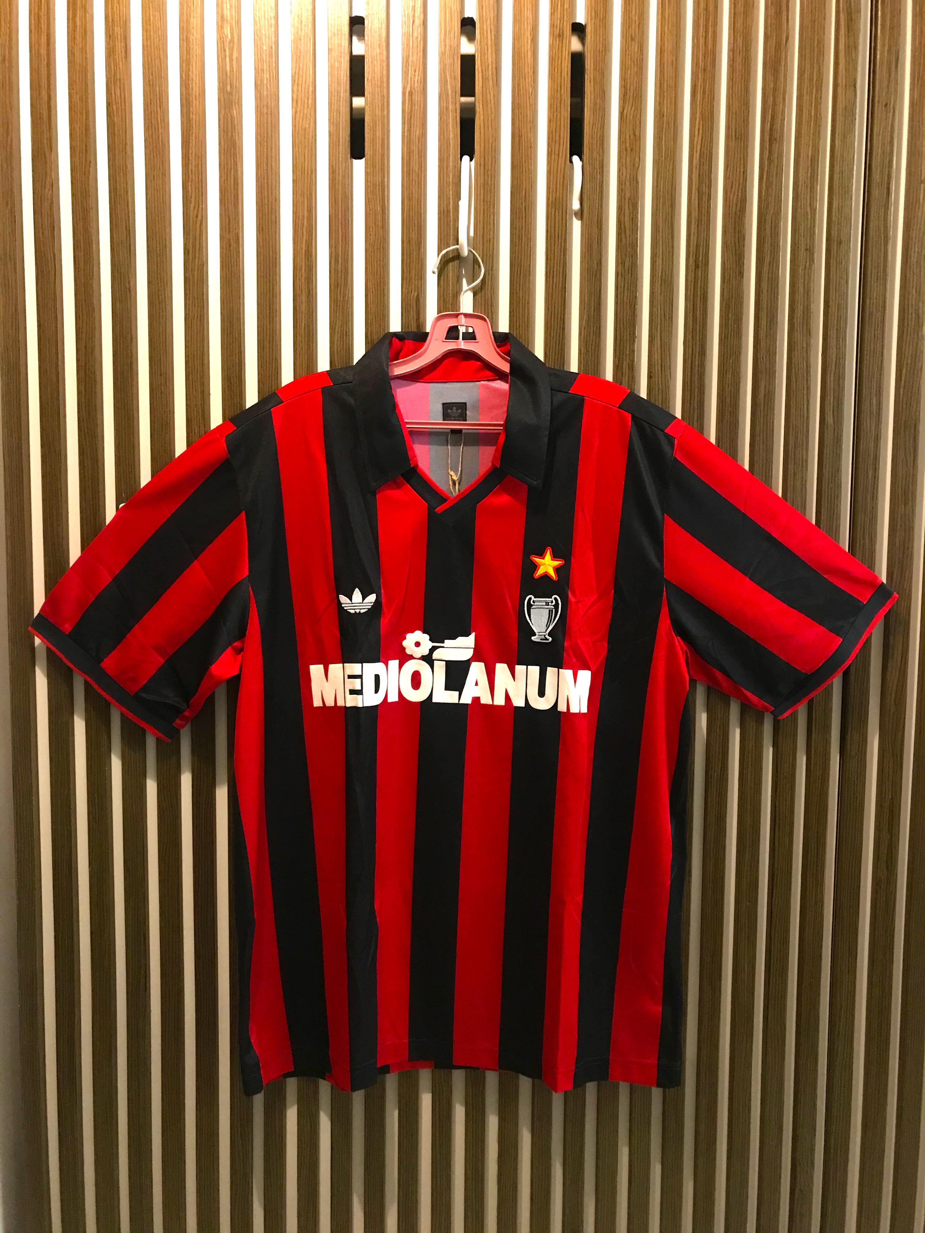 Adidas Ac Milan Jersey Sports Sports Apparel On Carousell