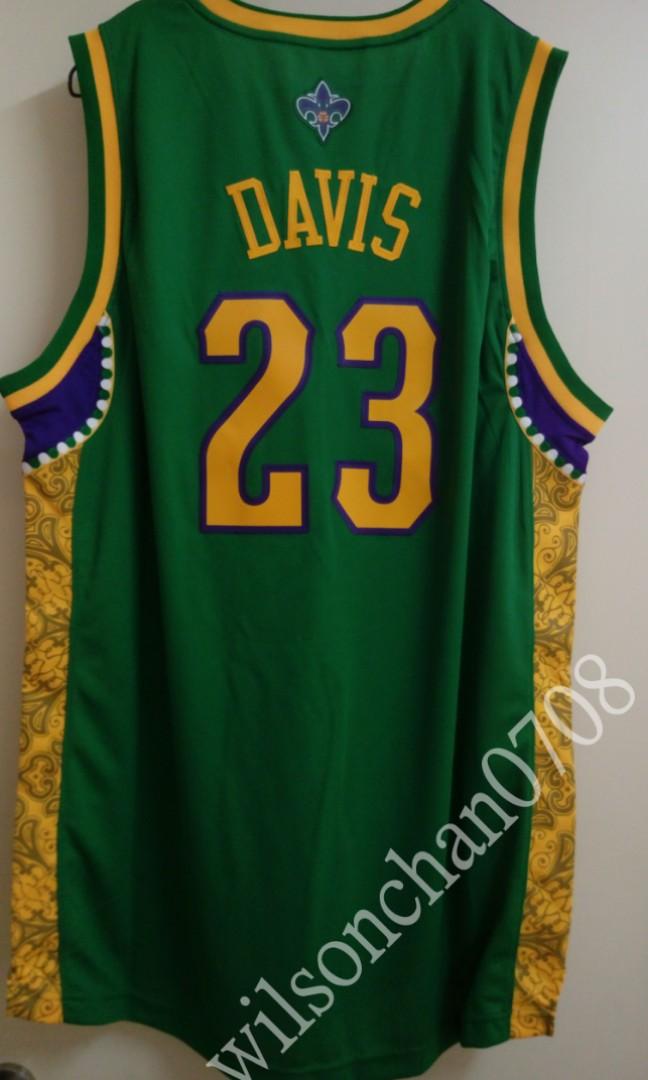 Anthony davis mardi gras jersey hotsell