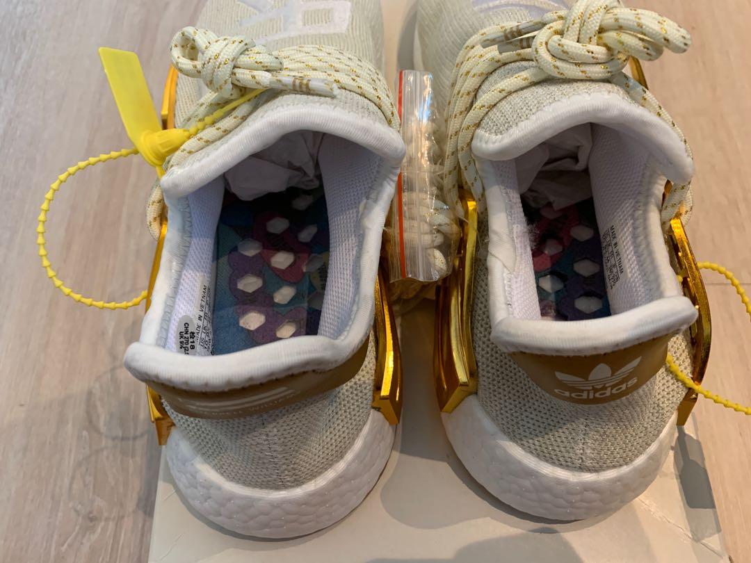 Nmd human sales race gold
