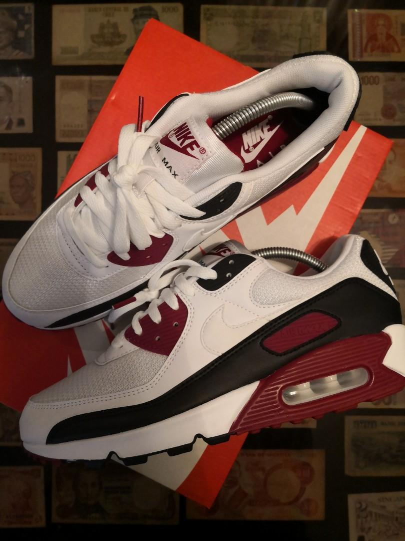 nike air max 90 new maroon