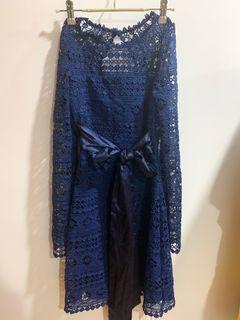 Airspace 鏤空蕾絲露背洋裝👗