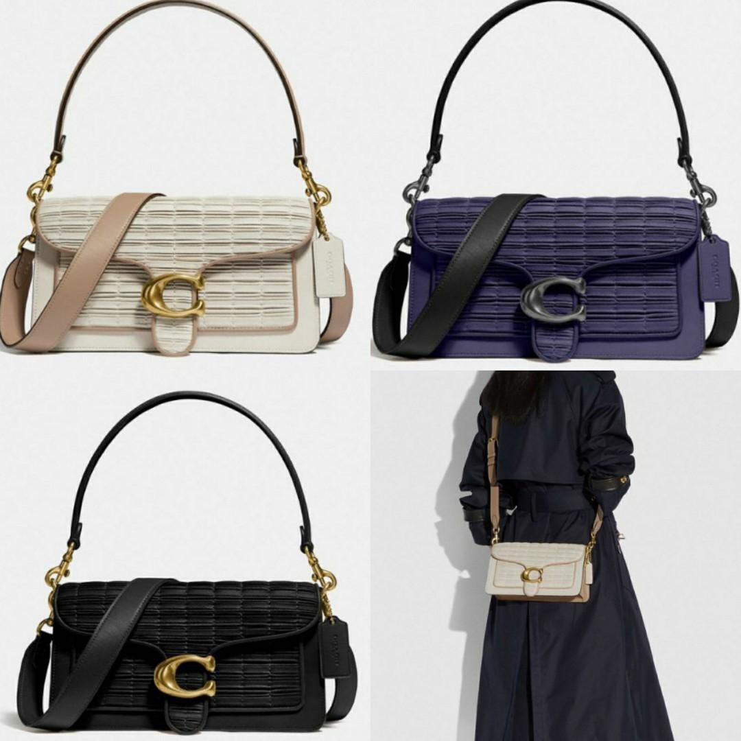 Coach deals tabby pleated