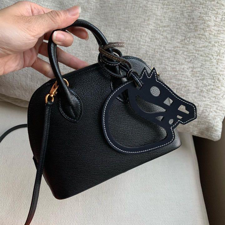 Hermes black horse charm shop