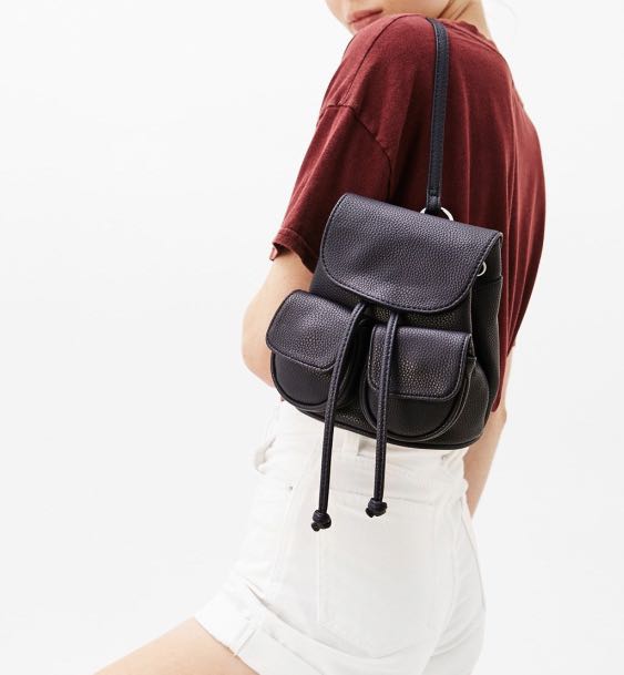 bershka mini backpack