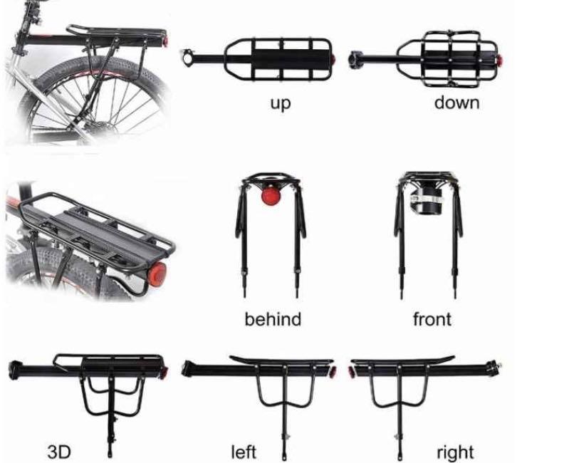 Bike carrier store parts