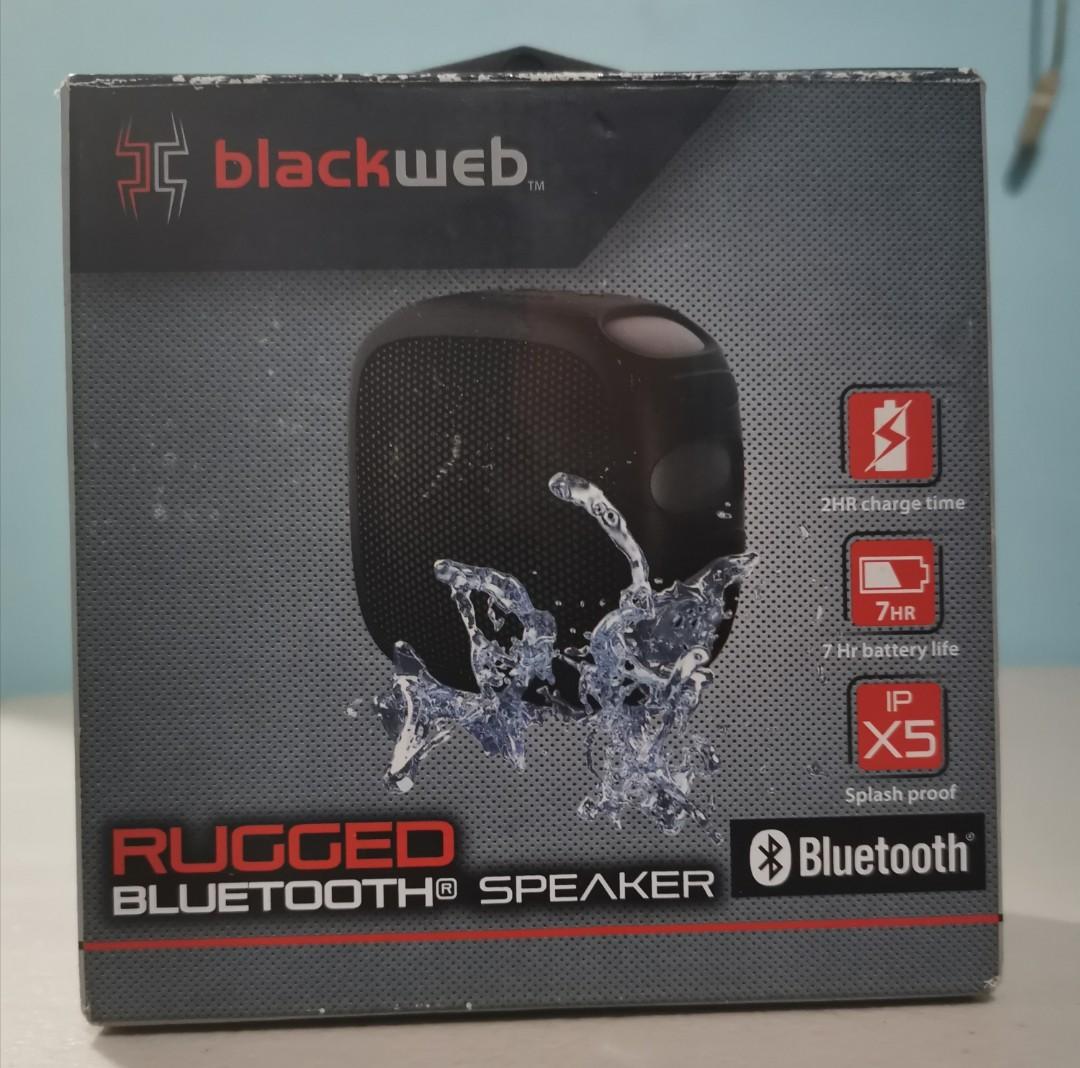 Blackweb Rugged Bluetooth Speaker, Audio, Soundbars, Speakers