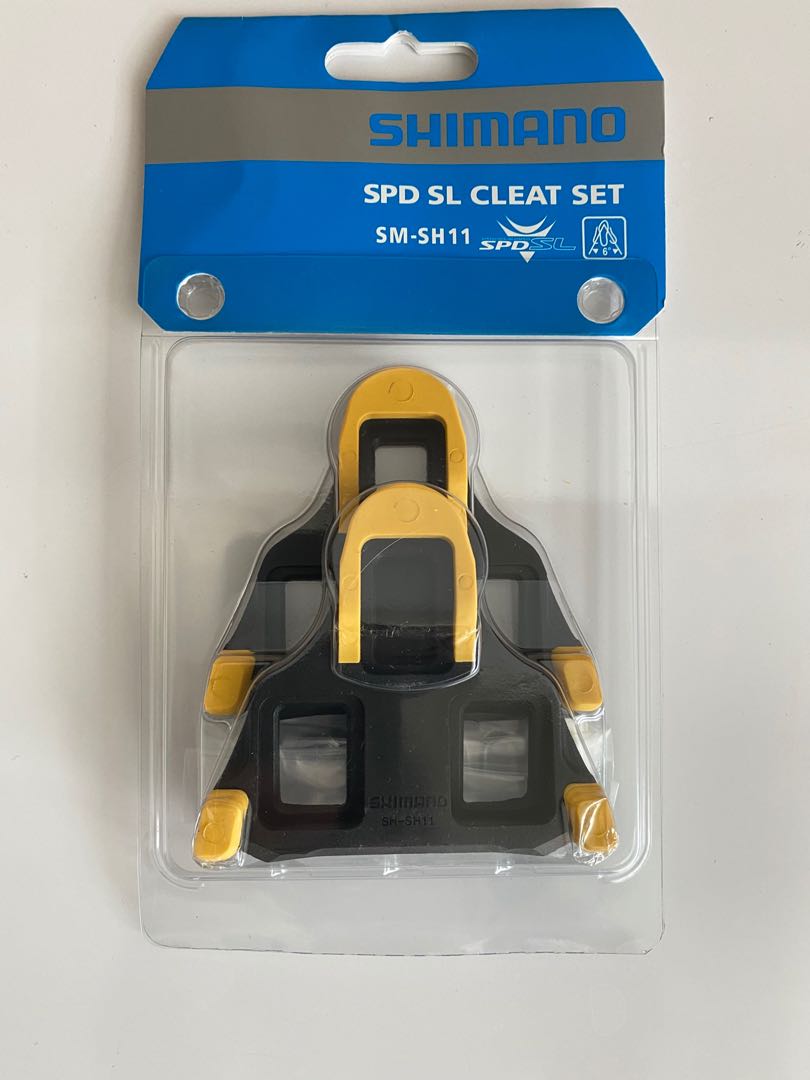 shimano sh11 cleats yellow