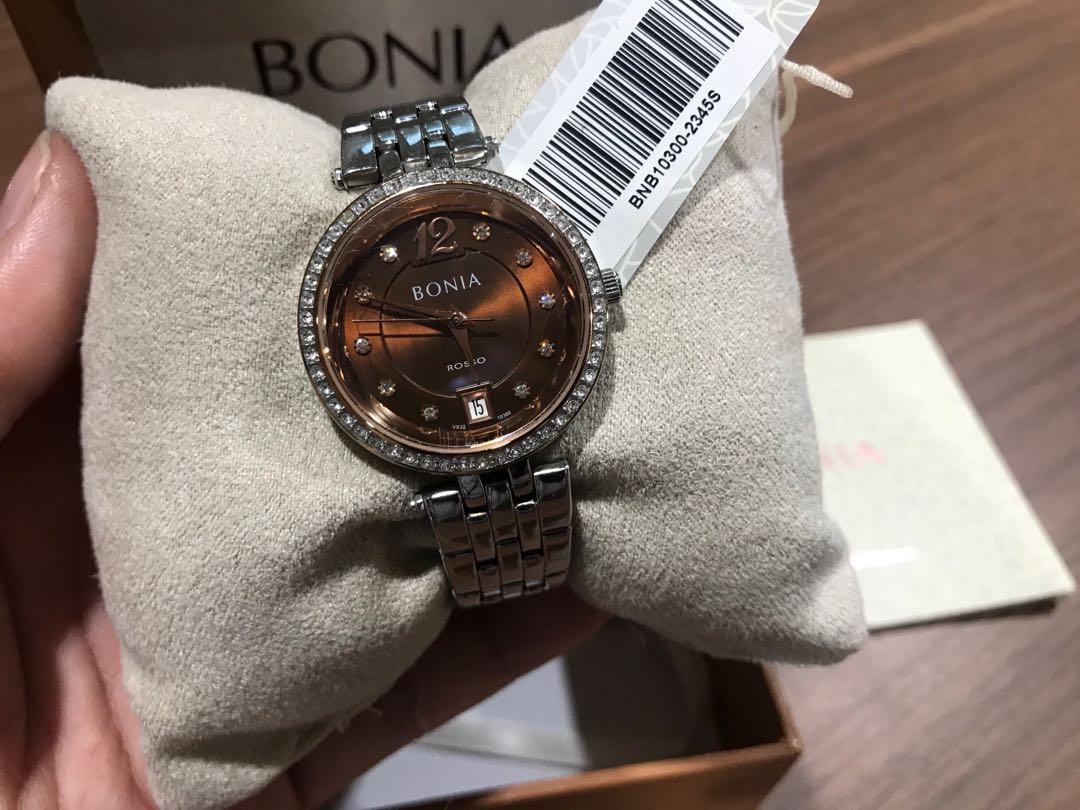 Bonia Swarovski Watch Fesyen Wanita Jam Tangan Di Carousell