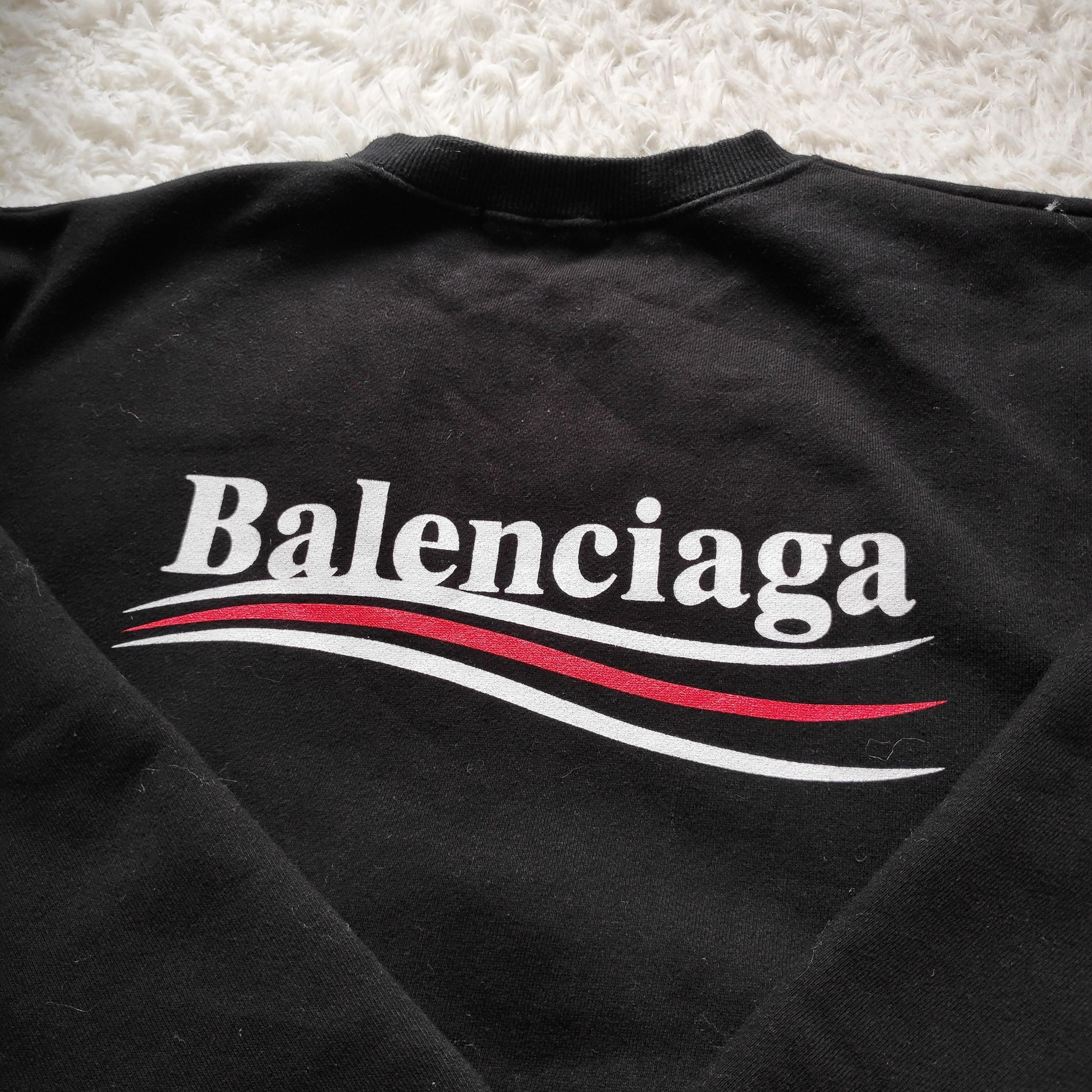 Balenciaga Sweatshirt with faded effect  Mens Clothing  Vitkac