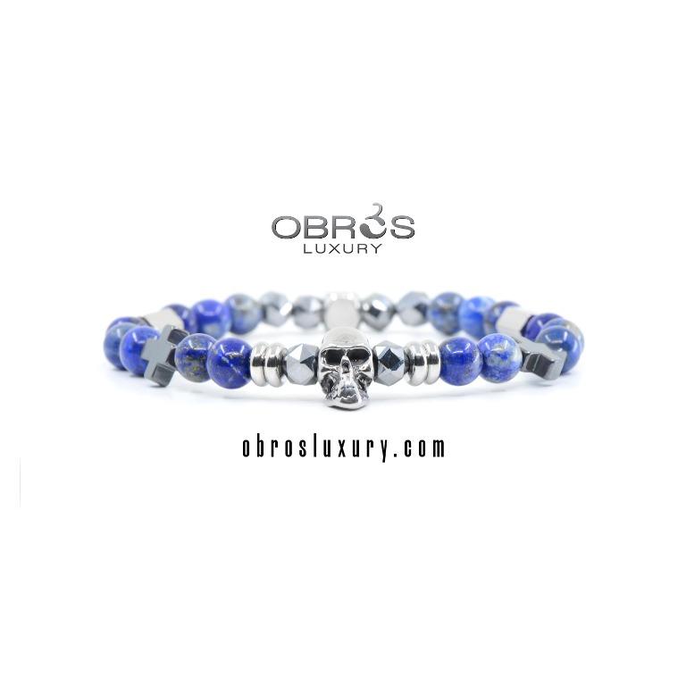 Men's jewelry on sale skull bracelet